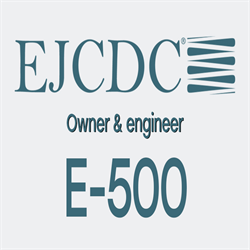 E-500 Standard Form of Agreement Between Owner & Engineer for Professional Services (Download)