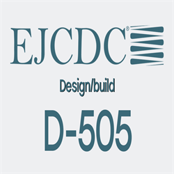 D-505 Standard Form of Subagreement between Design/Builder and Engineer for Design Professional Services (Download)
