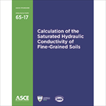 Calculation of the Saturated Hydraulic Conductivity of Fine-Grained Soils (65-17)
