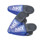 Magnetic memo clip with ASCE logo - pack of 5